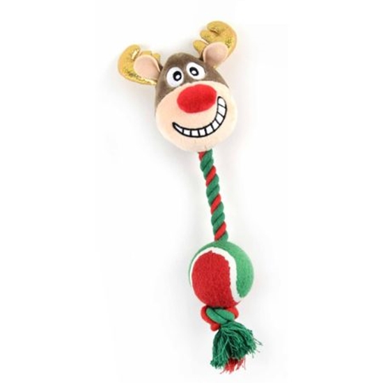 Picture of Rudolph Rope Toy for Dogs Holiday Fun for Your Pup